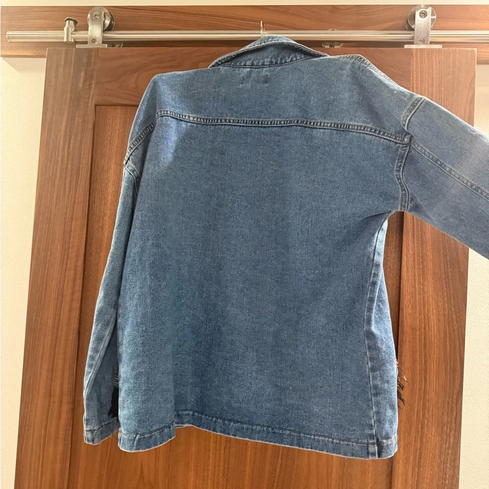 Denim Patchwork Jacket - Picture 3 of 5